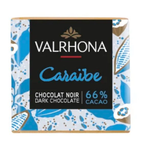 Valrhona Caraibe Dark Chocolate Gourmet Exquisite French Collection 100 Pcs Pack - Picture 2 of 3
